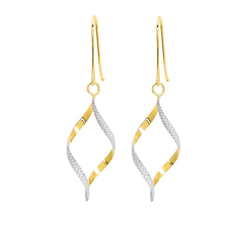 Boucles d'oreilles pendantes Femme - Or 18 Carats