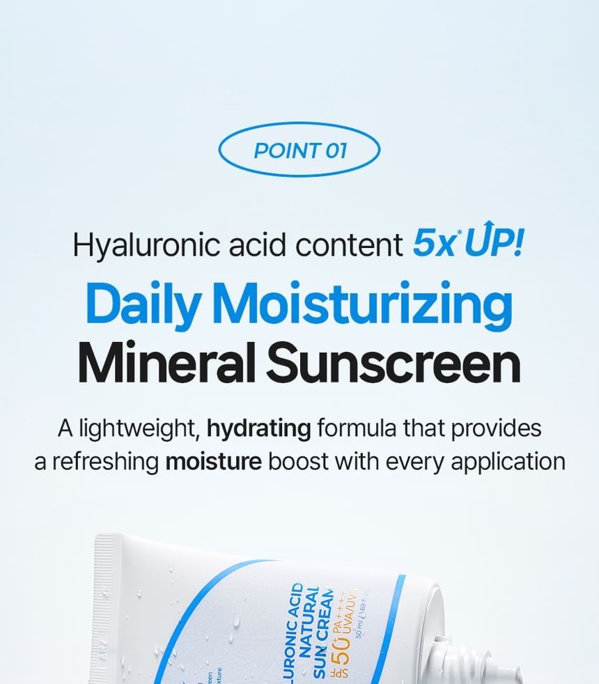 Isntree - Hyaluronzuur Natuurlijke Zonnecrème
