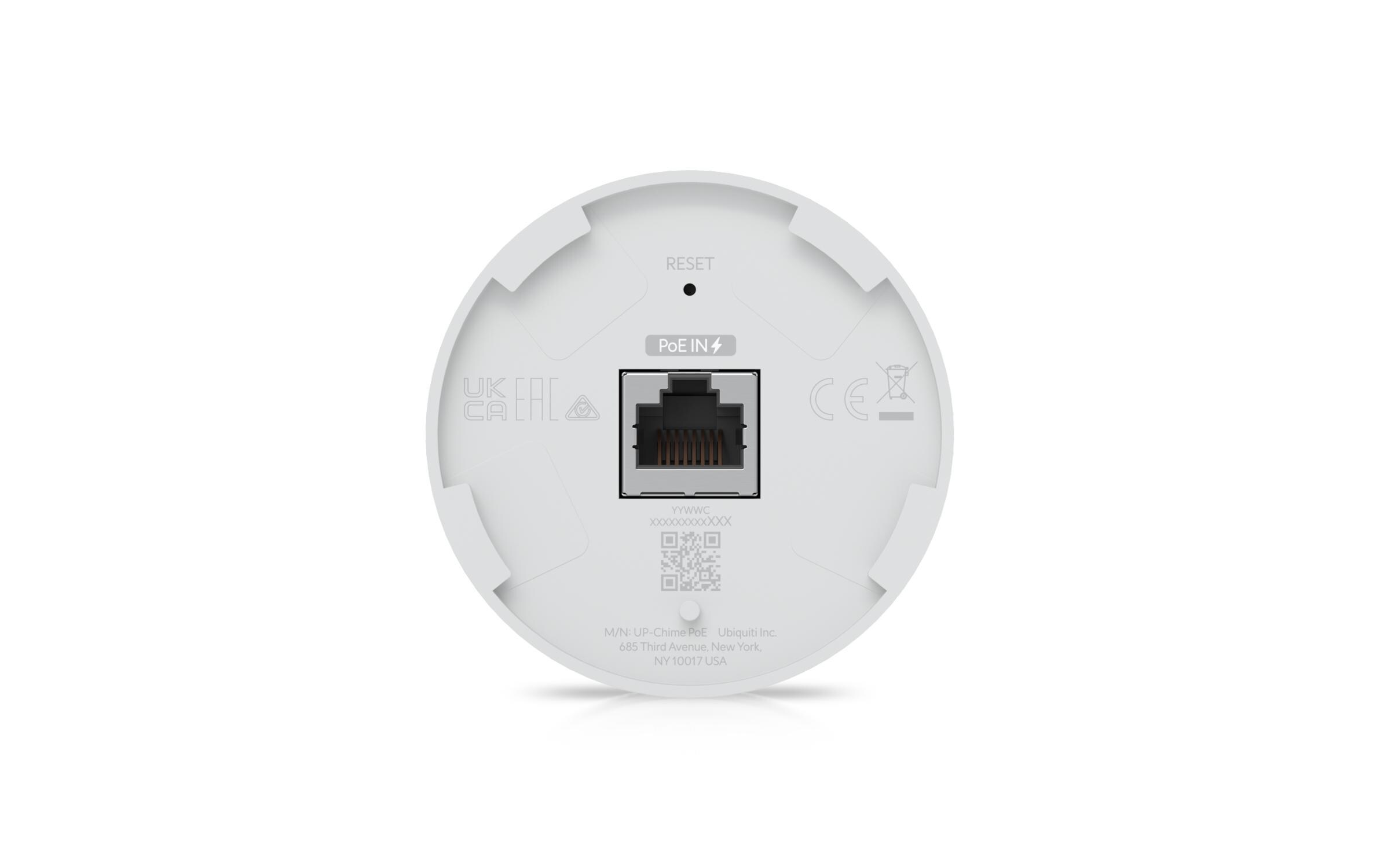 Tür Gong UACC-CHIME-POE 80 dB, 0 m, WeissPoE Smart Chime