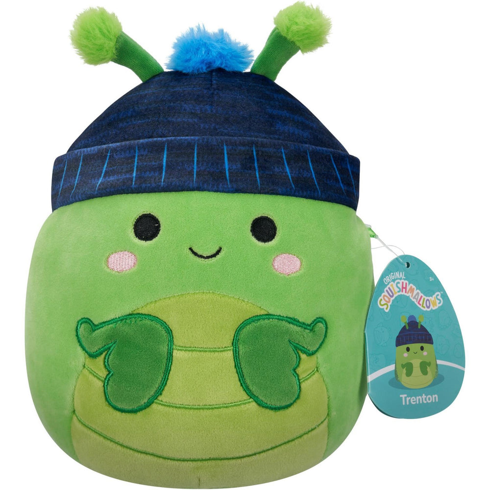 Køb Squishmallows Trenton Mantis 19 cm