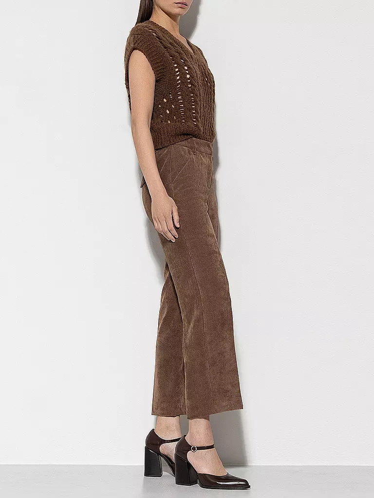 LUISA CERANO Cordhose  braun