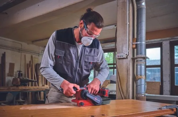 Einhell TP-BS 18/457 Li BL - Solo, Rystepudser, Sort, Rød, Børstefri, 120 m/min, 250 m/min, Batteri - SOLO