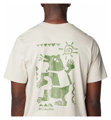 T-Shirt Columbia Explorers Canyon II Beige