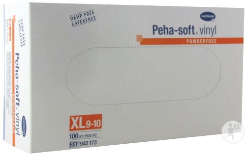 Hartmann Peha-Soft Vinyl Gants Non-Poudrés XL 100 Pièces (9421738)