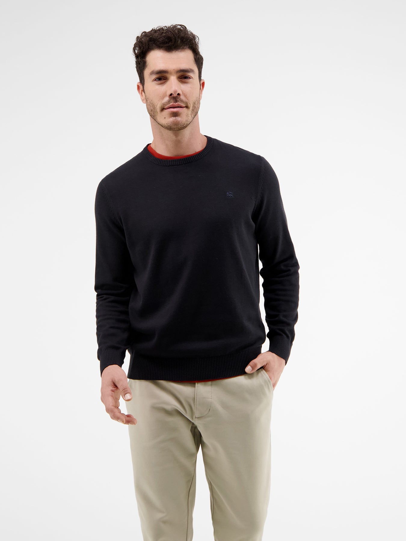 Basic Strickpullover