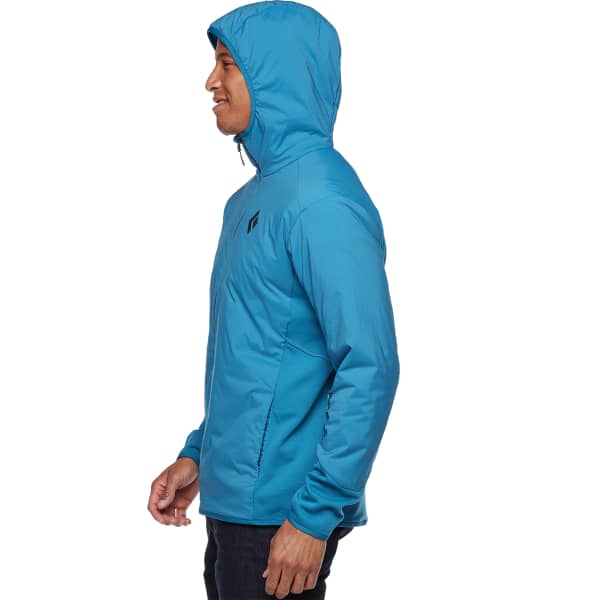 Doudoune ski BLACK DIAMOND M FIRST LIGHT HYBRID HOODY KINGFISHER