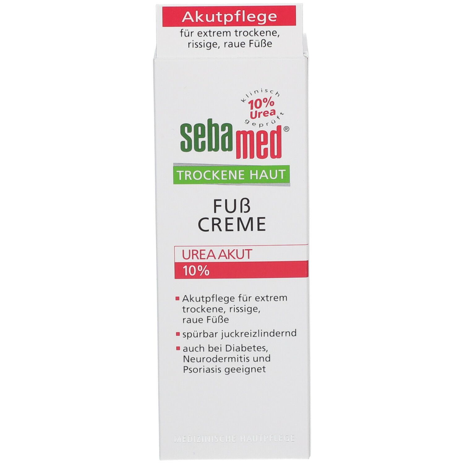 sebamed® Trockene Haut Fußcreme Urea Akut 10%