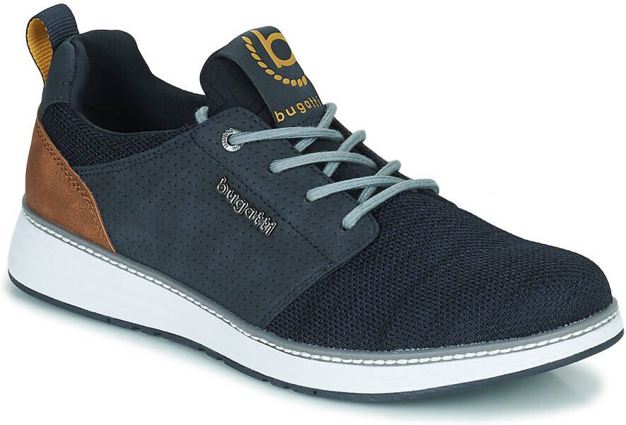 Bugatti Blauwe Vrijetijdssneakers voor Mannen Blue Heren