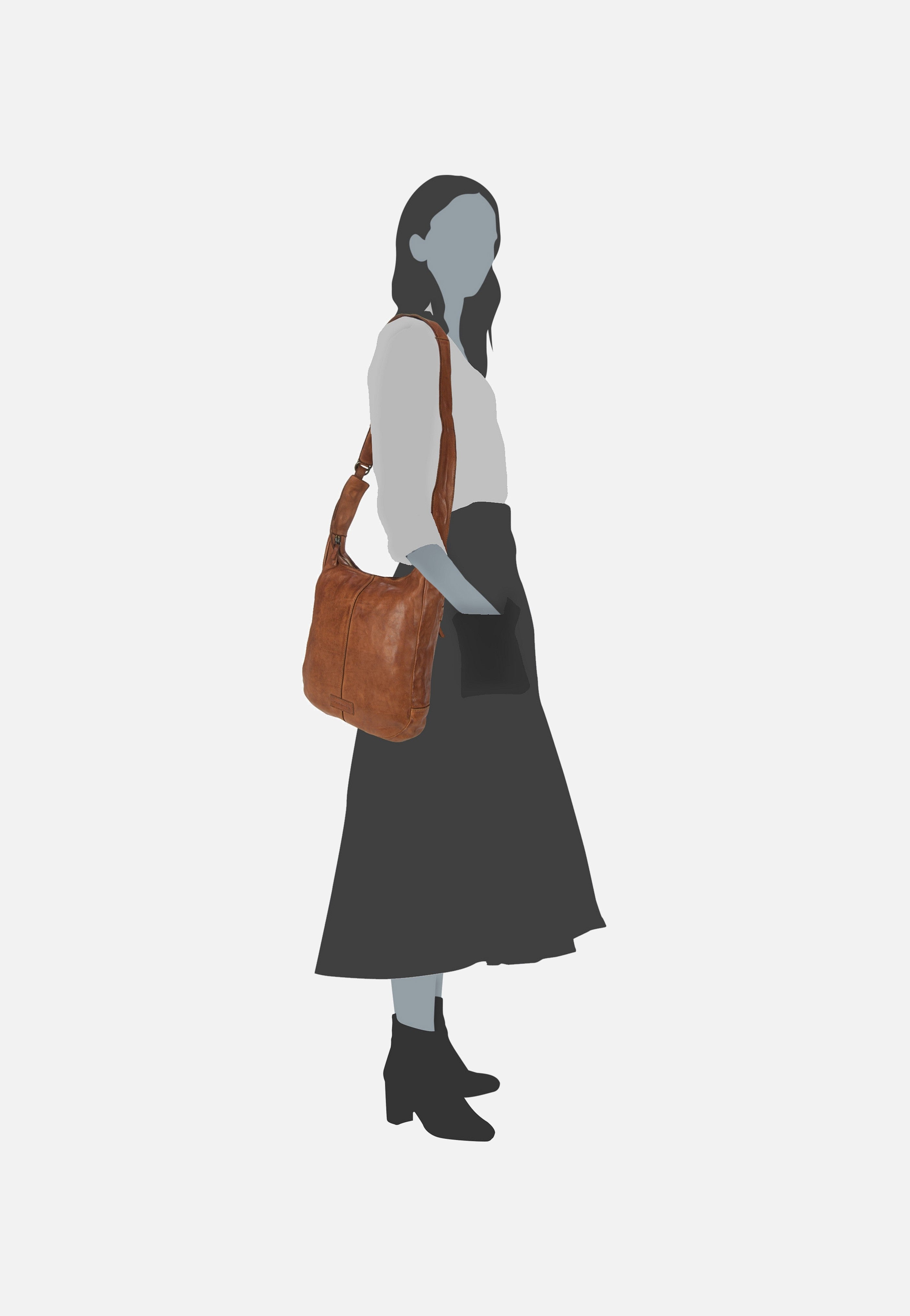 Submarine 38 Cognac - Beuteltasche