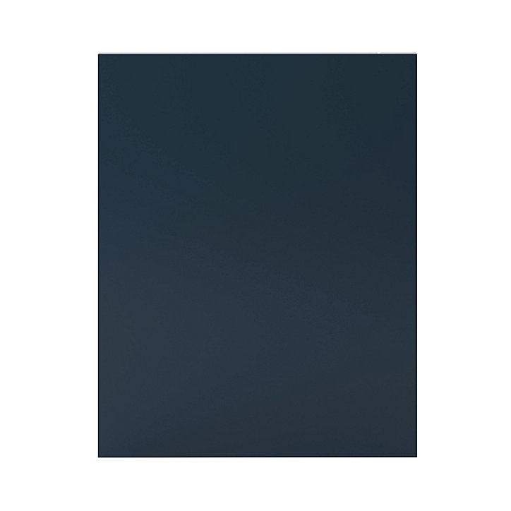 Côté de remplacement bas droit Goodhome Artemisia bleu H. 72 cm x l. 57 cm x Ep. 18 mm