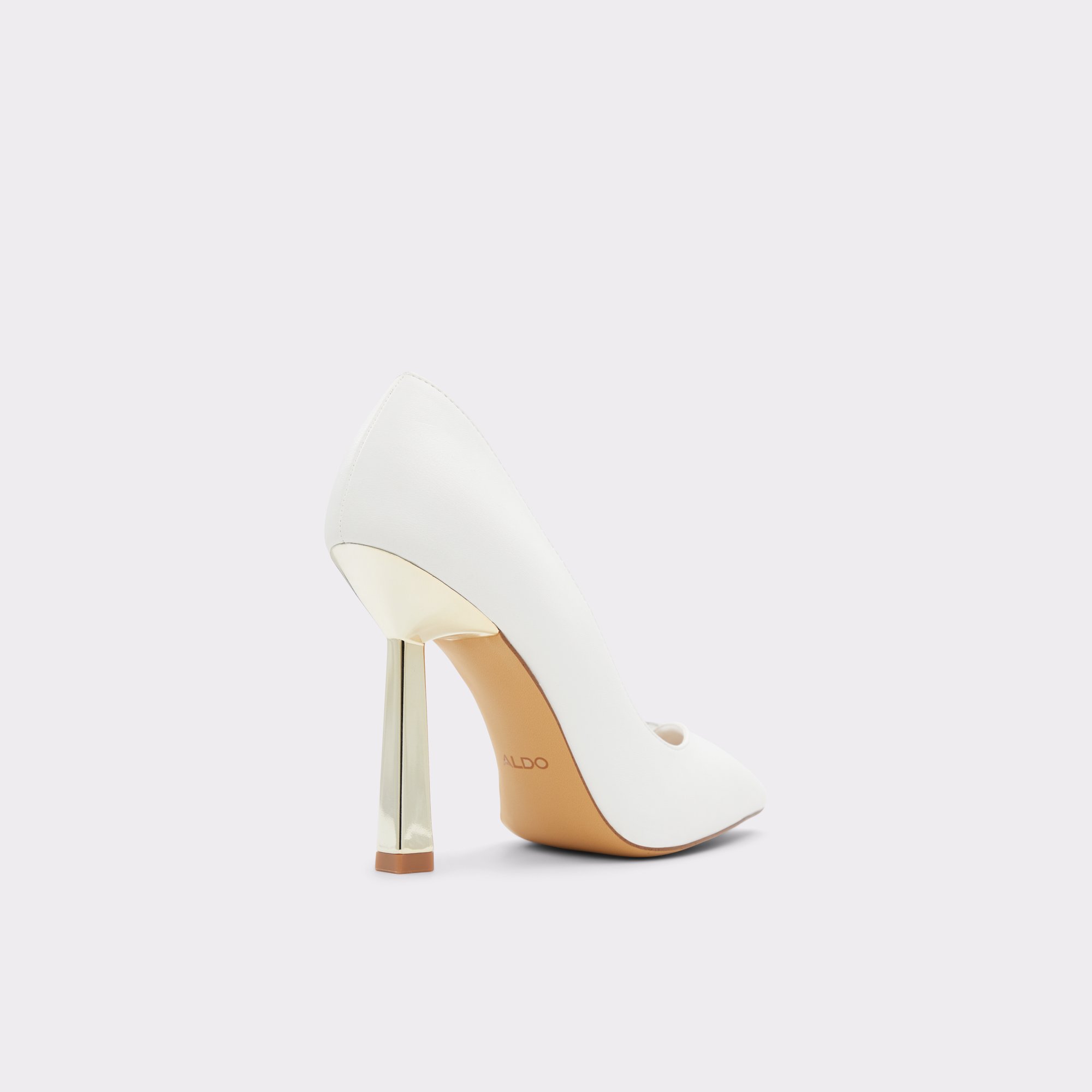 Paisley White Women Pumps