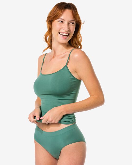 hipster femme sans coutures en micro vert foncé