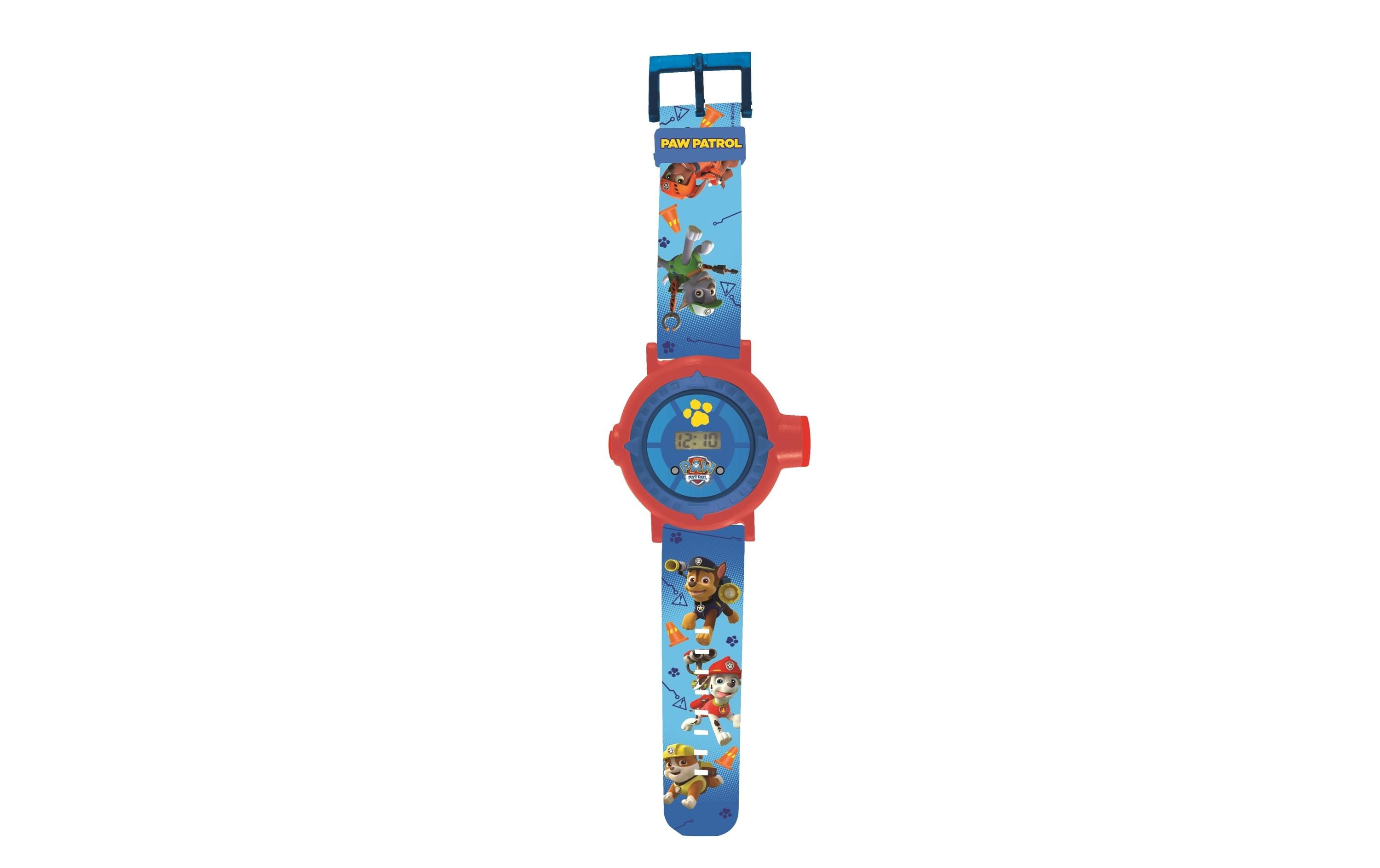 Paw Patrol Digital-ProjektionsuhrEine 2-in-1-Uhr mit digitalem Bildschirm