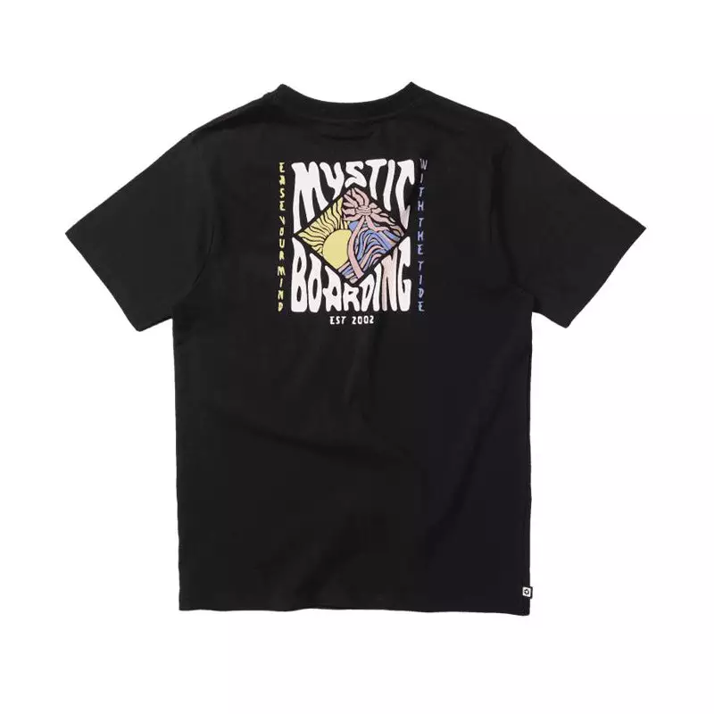Tee shirt MYSTIC Tide Tee Black