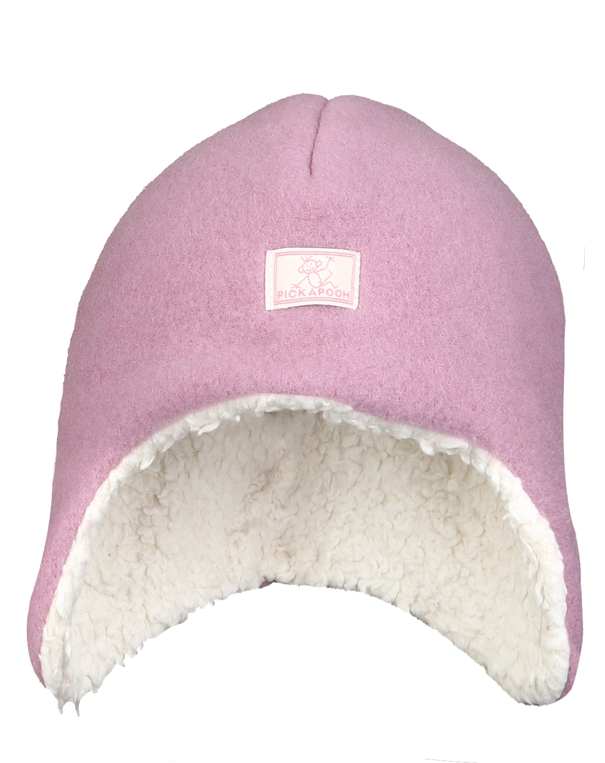 Woll-Mütze JONAS FLEECE mit Plüschfutter in alt rosa