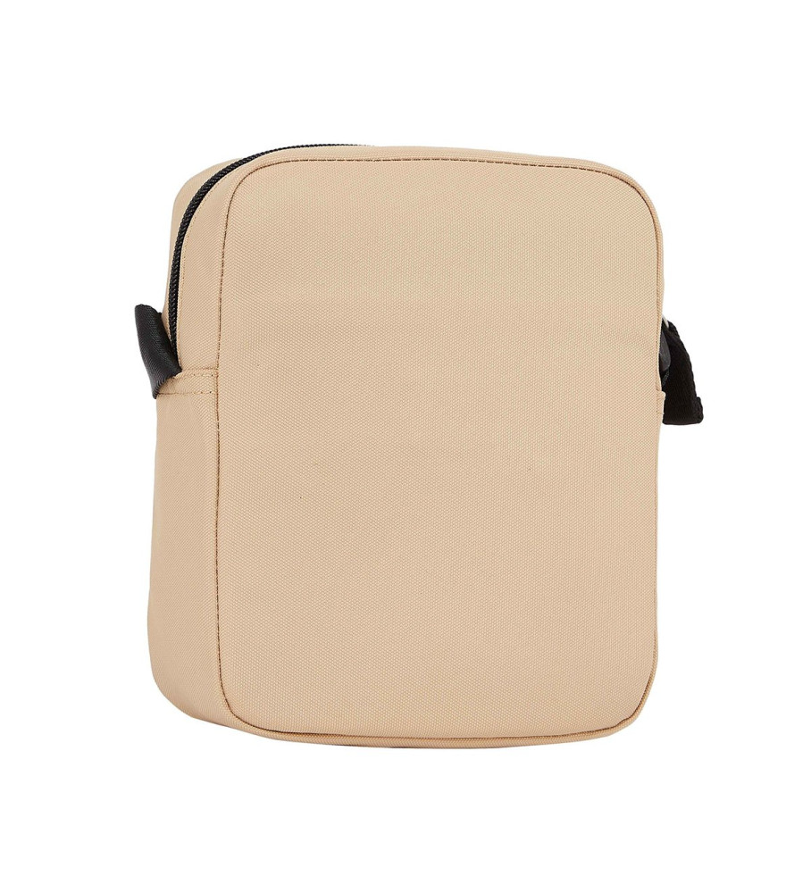 Bolsa Tommy Jeans Essential Reporter com logotipo bege
