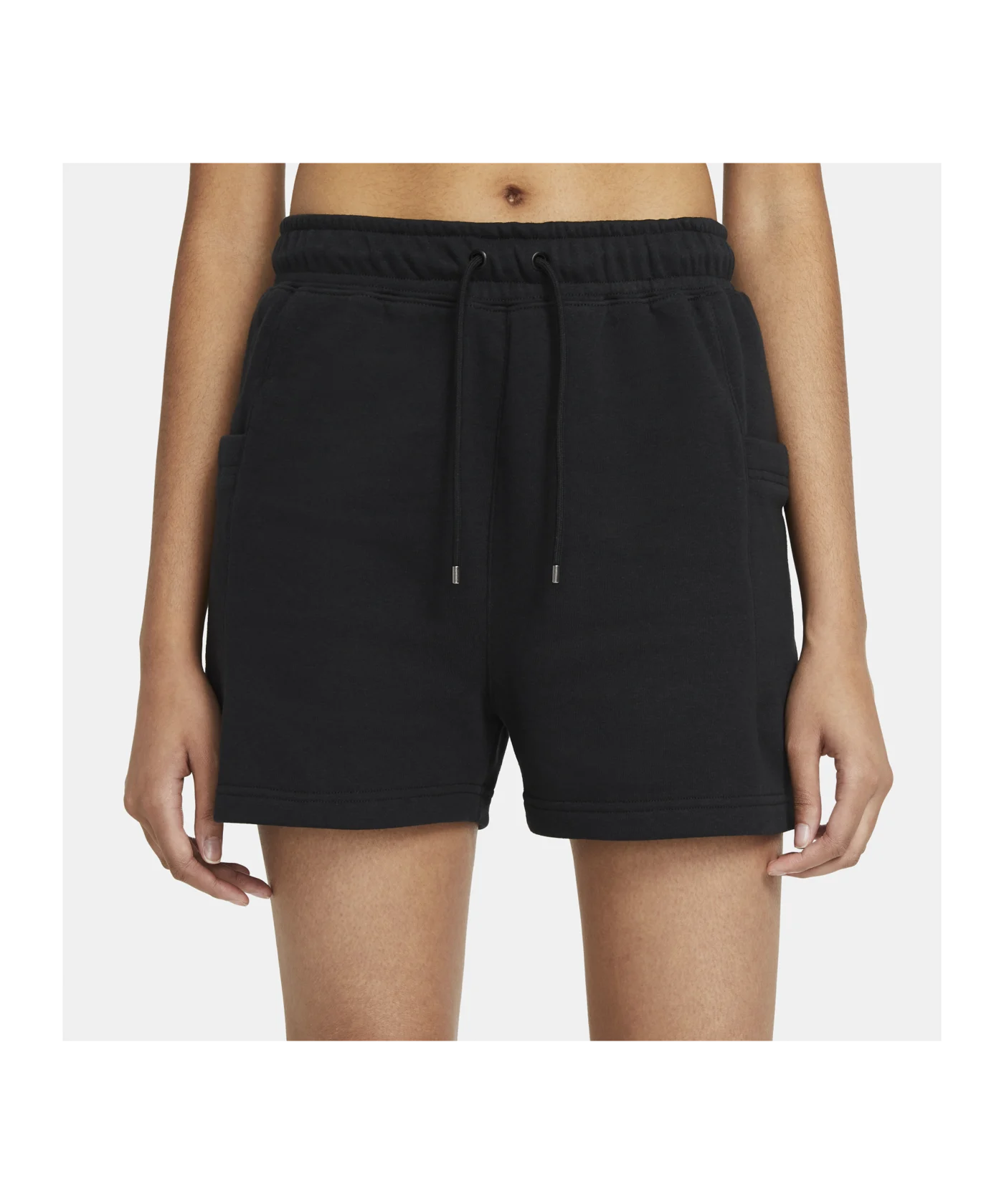 Nike Air Fleece Short Damen Schwarz Weiss F010