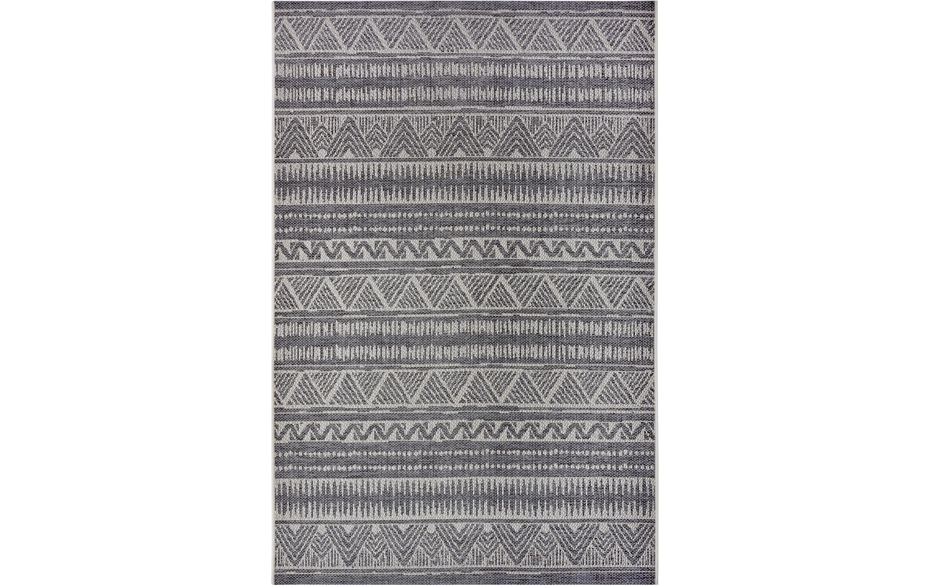 Teppich Loto 155 cm x 235 cm, Beige/GrauIn- & Outdoor Teppich