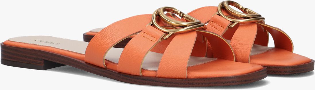 GUESS oranje guess slippers symo