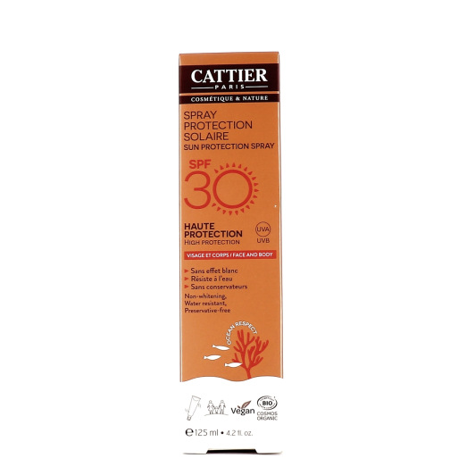 Cattier Spray Protection Solaire Bio Visage & Corps