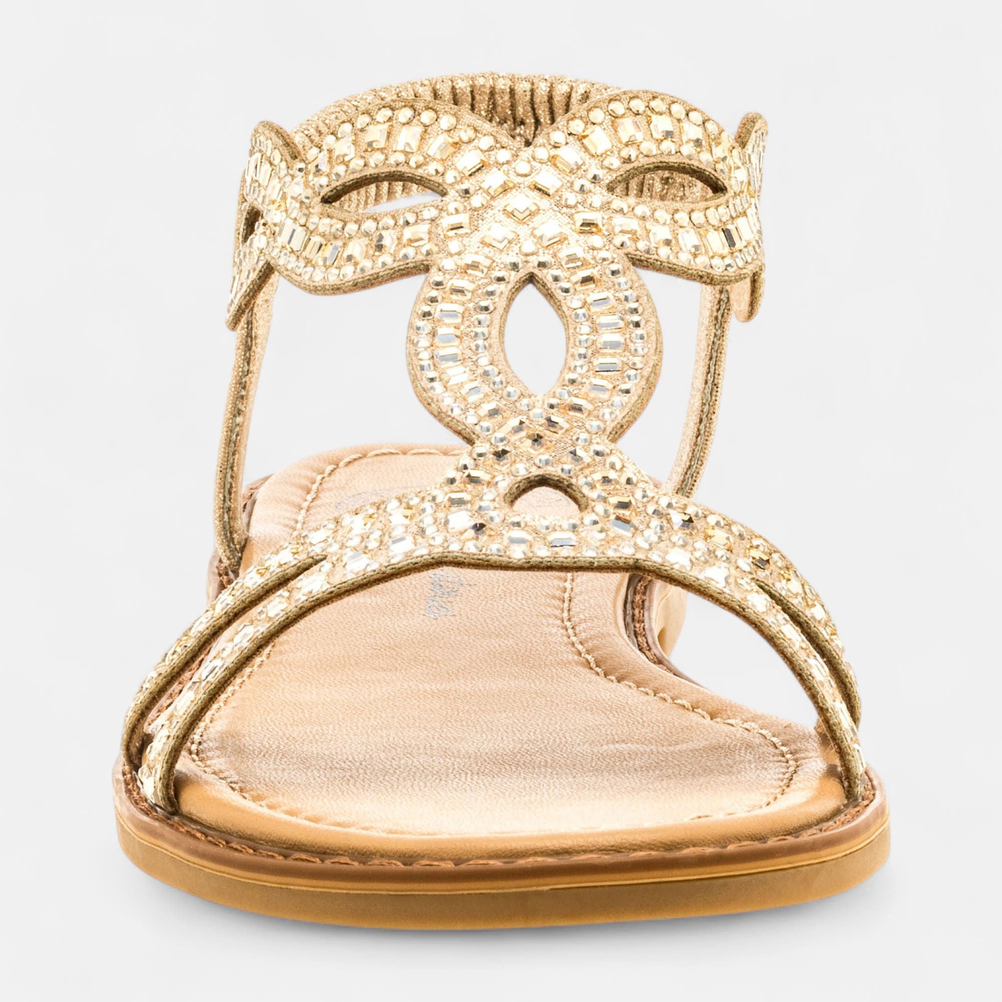 Nu-pieds Femme or