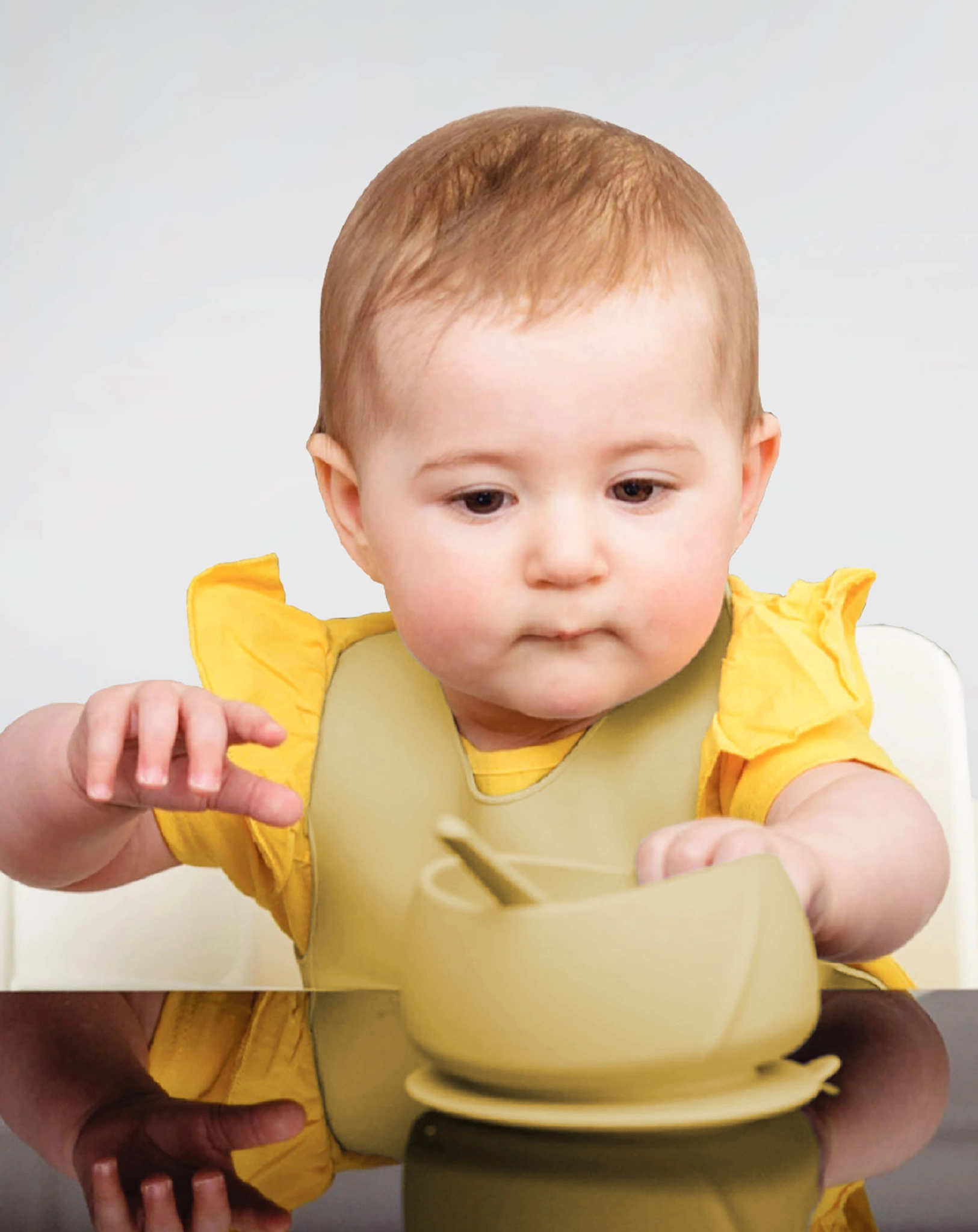 Silikon-Schüssel EVERYDAY BABY - EAT & LEARN mit Saugfuß