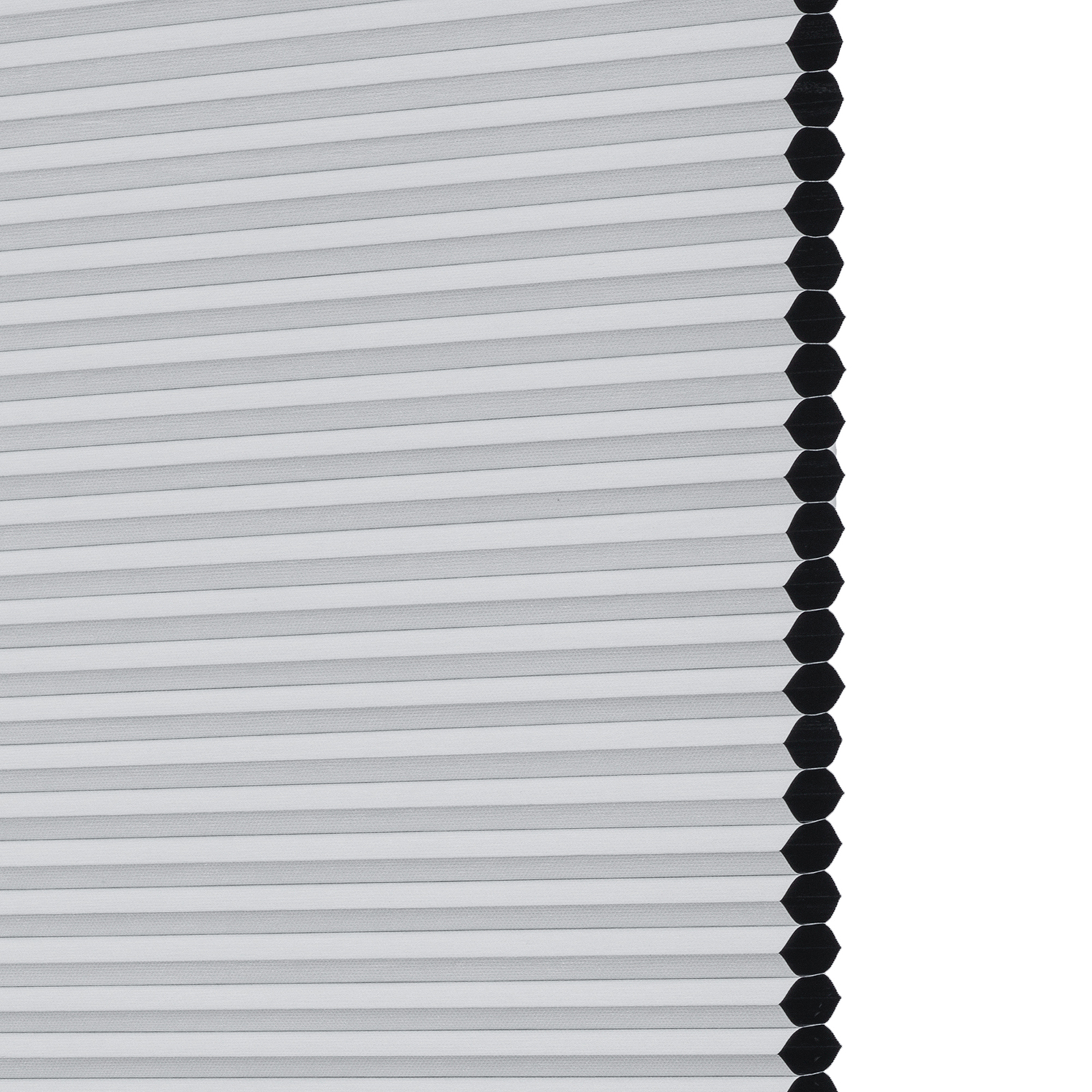 LICHTBLICK Thermo-Plissee - weiß - spannbar - 45x130 cm