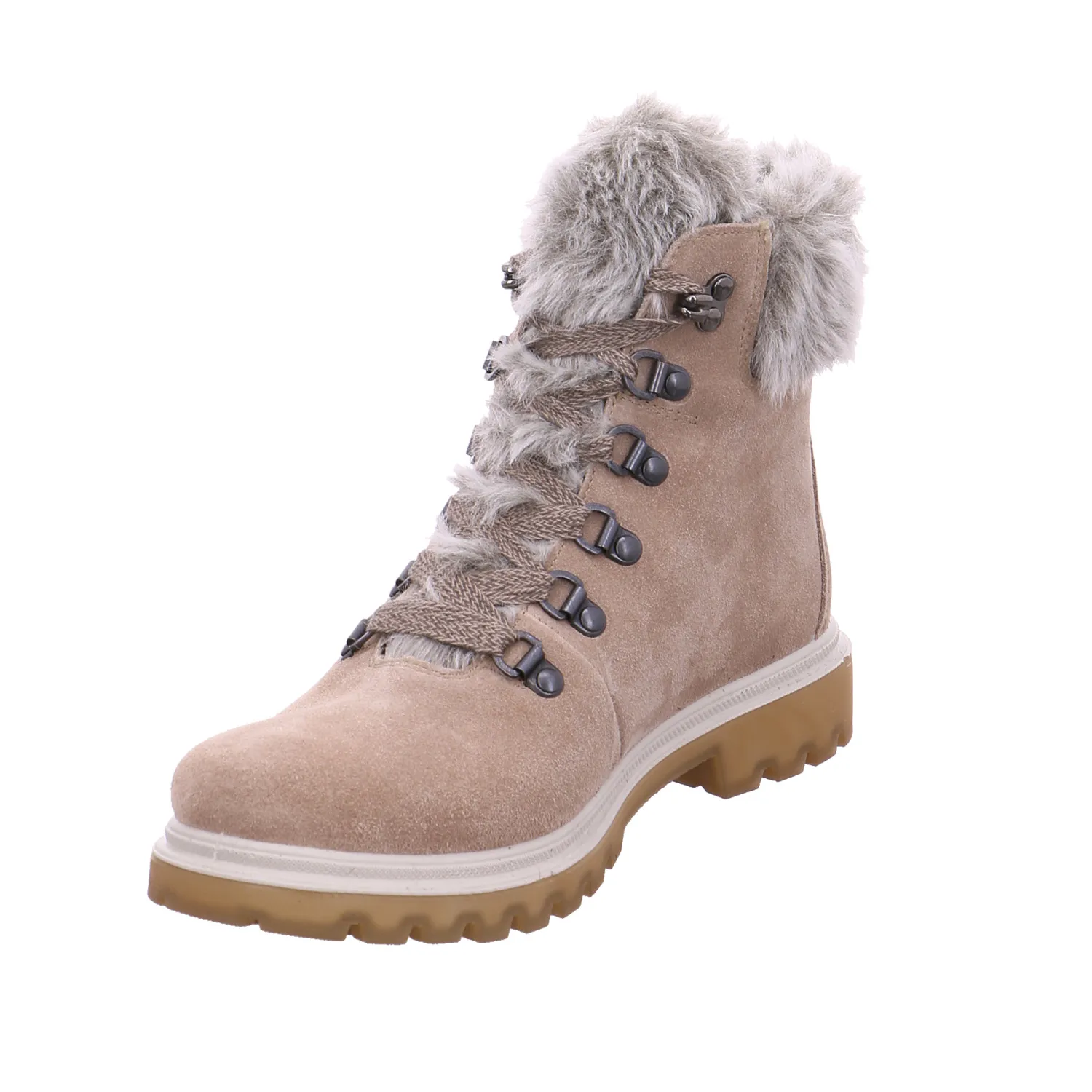 LEGERO Snowboot Beige Leder  mit Gore-Tex-Membrane
