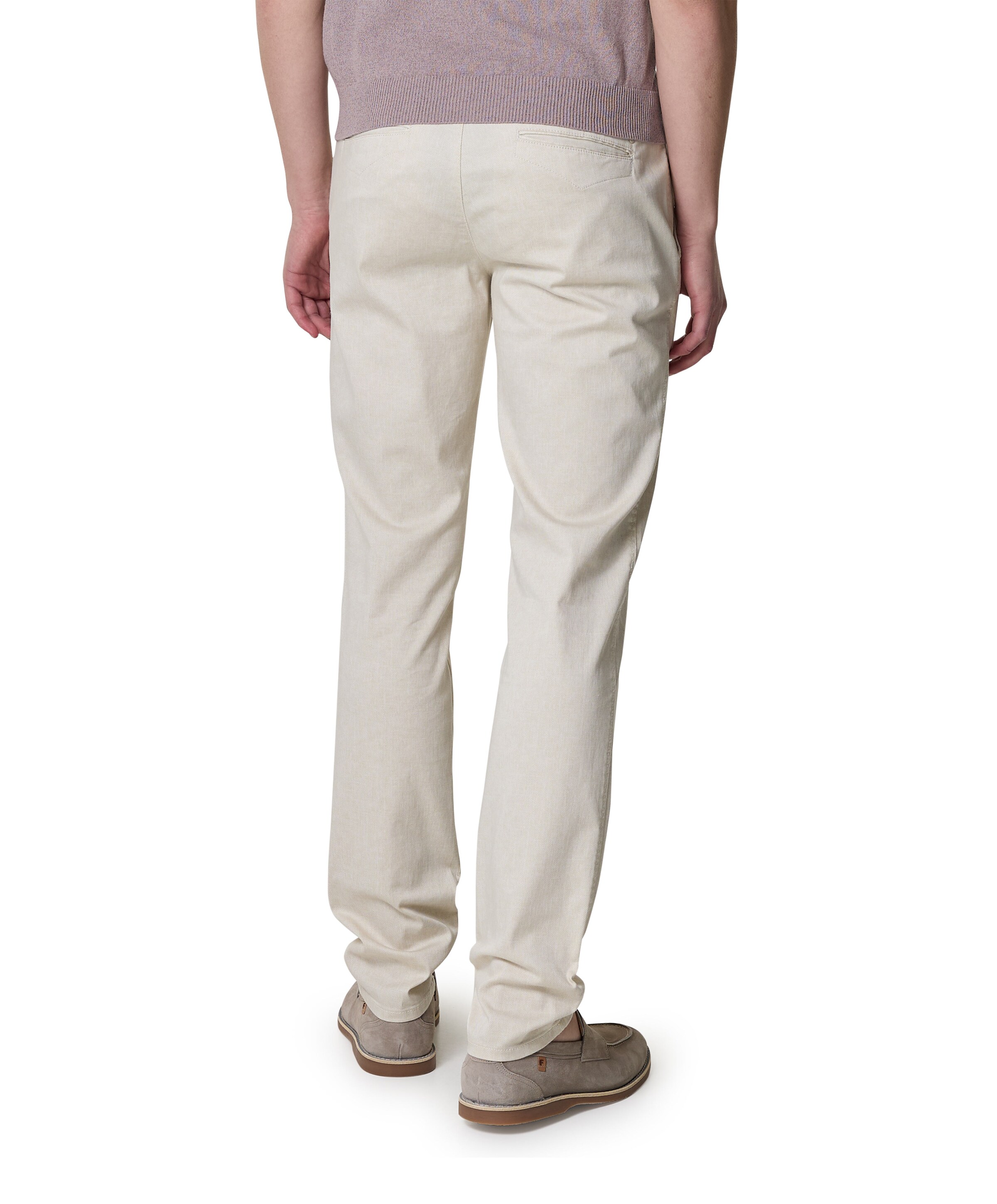 North.84 Elegance Chino Collection heren broek beige