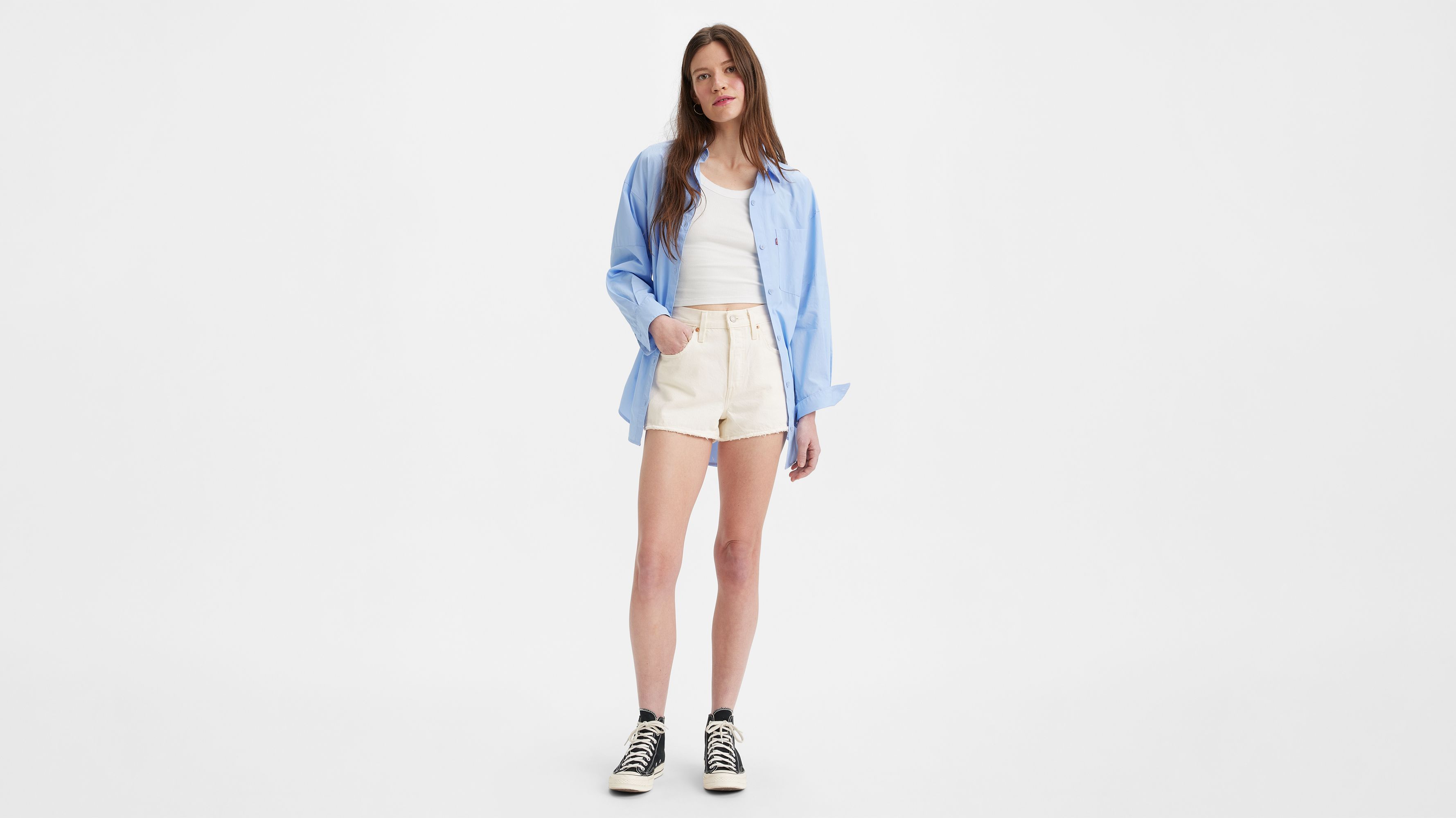 Short 501® Levi's® Original - The Clean Finish - Bleu