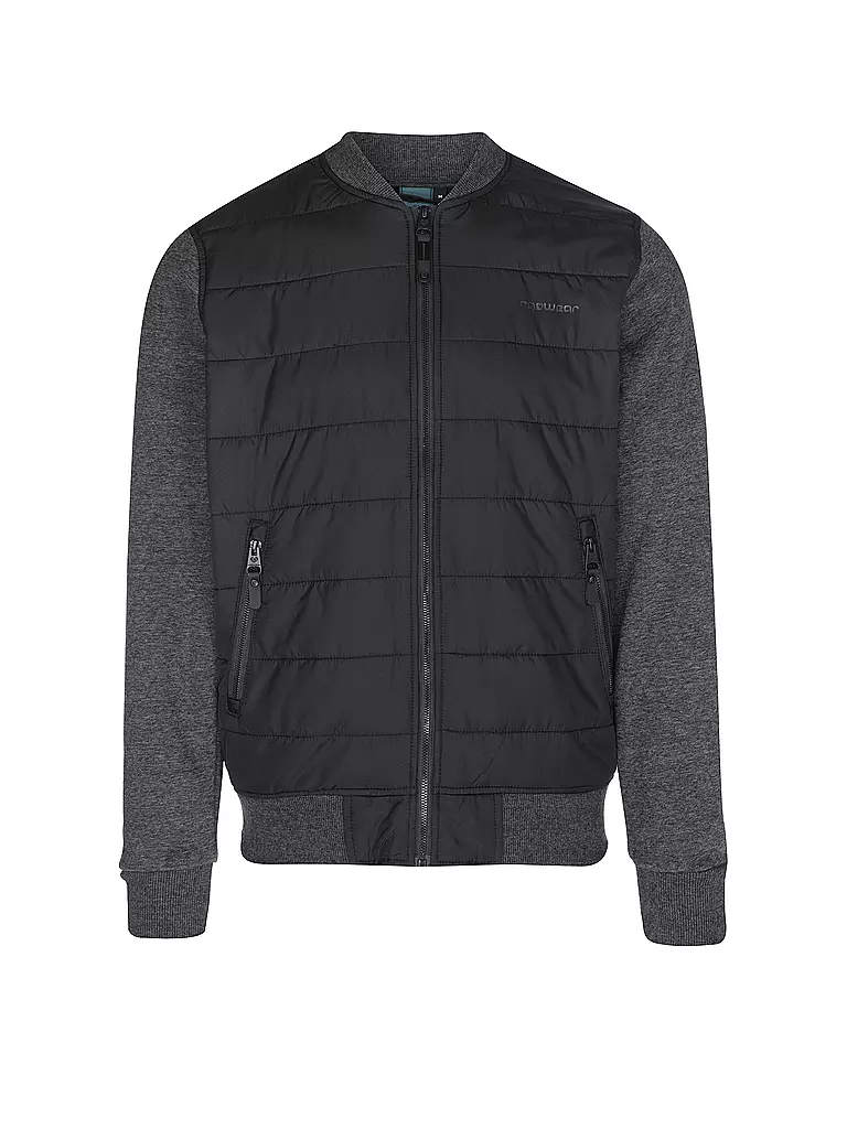 RAGWEAR Sweatjacke HALLAMR  schwarz