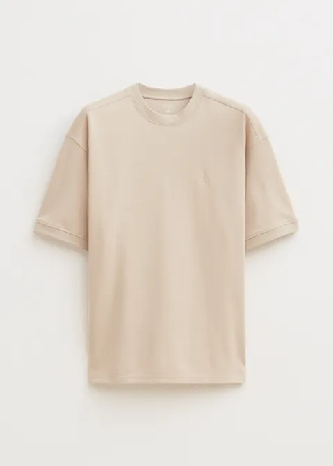 Loose fit t-shirt zand (ZND.L)