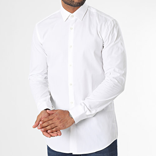 Chemises Manches Longues Slim Koey 50494531 Blanc