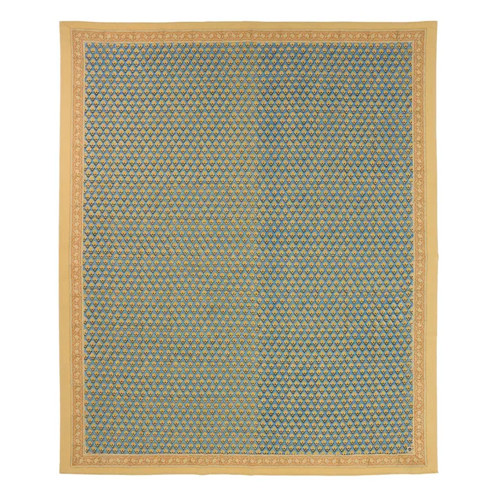 Doing Goods Plaid à fleurs Emma | Ocre