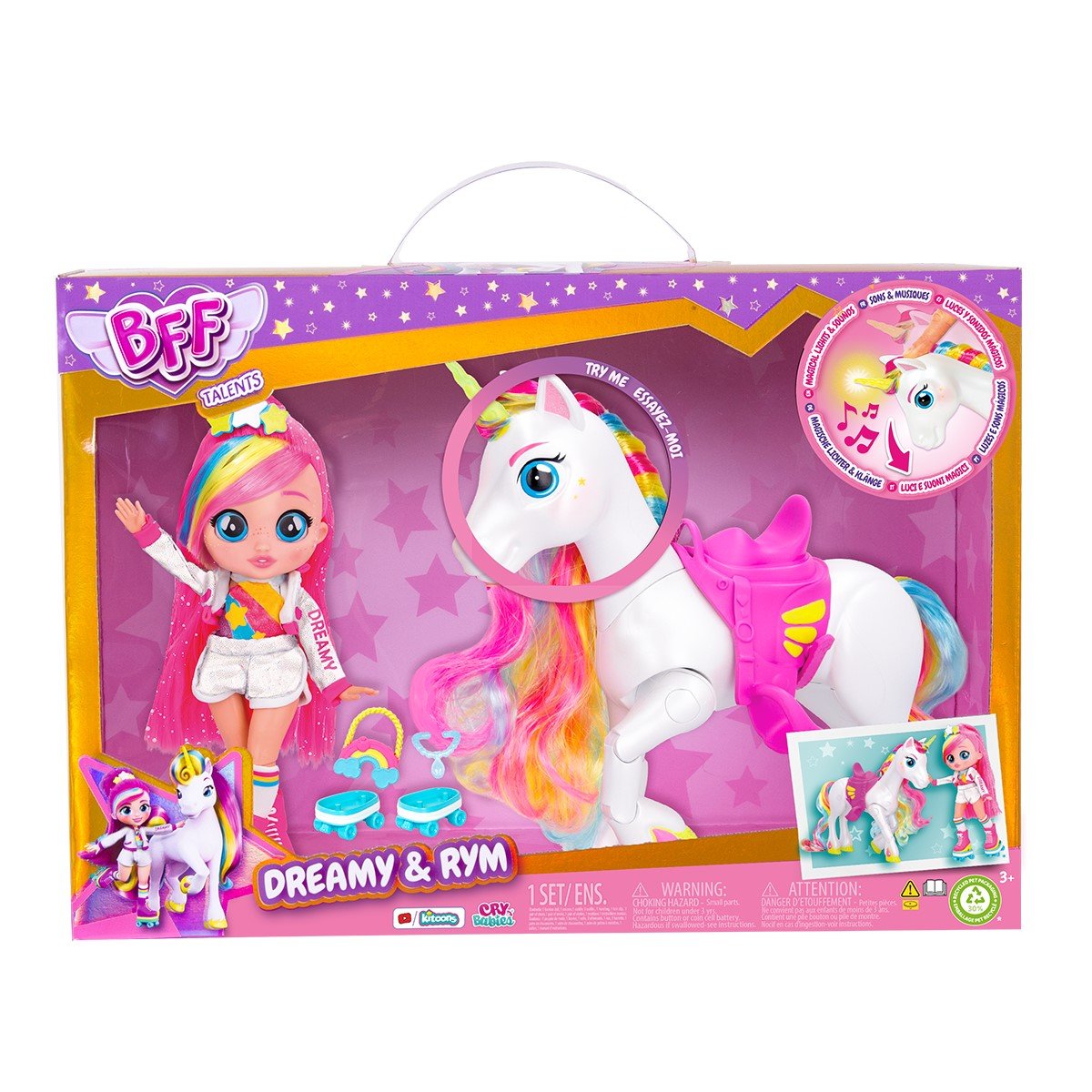 Cry Babies BFF - Dreamy et son cheval Rym