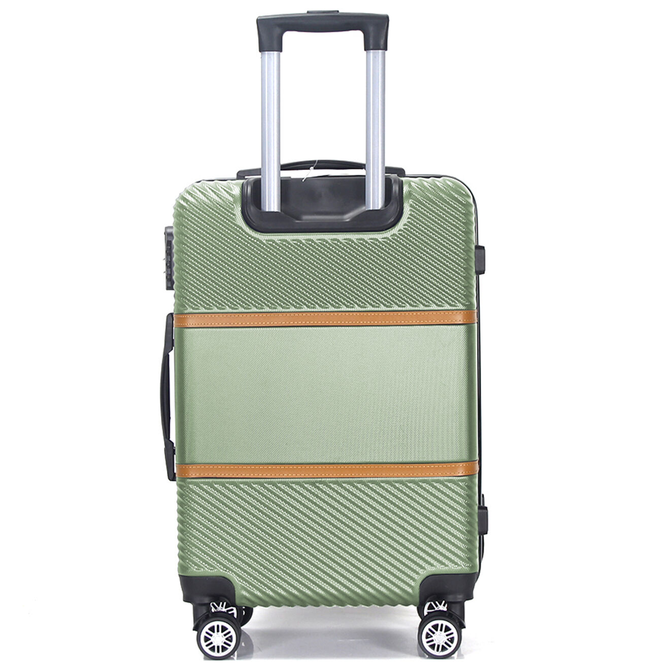 Maison Héritage Valise Cabine 4 roues doubles Opéra 50 cm vert kaki