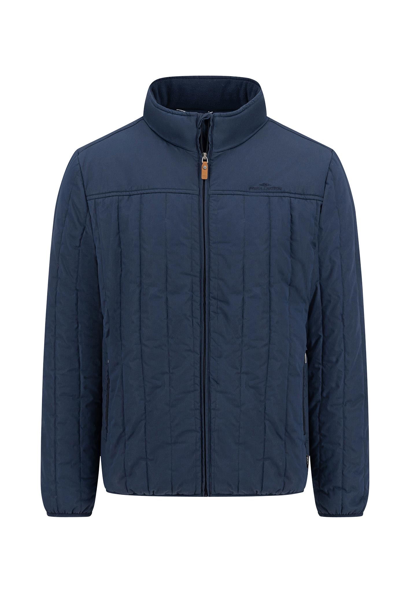 FYNCH-HATTON Fleecejacke ohne Kapuze mit Stehkragen