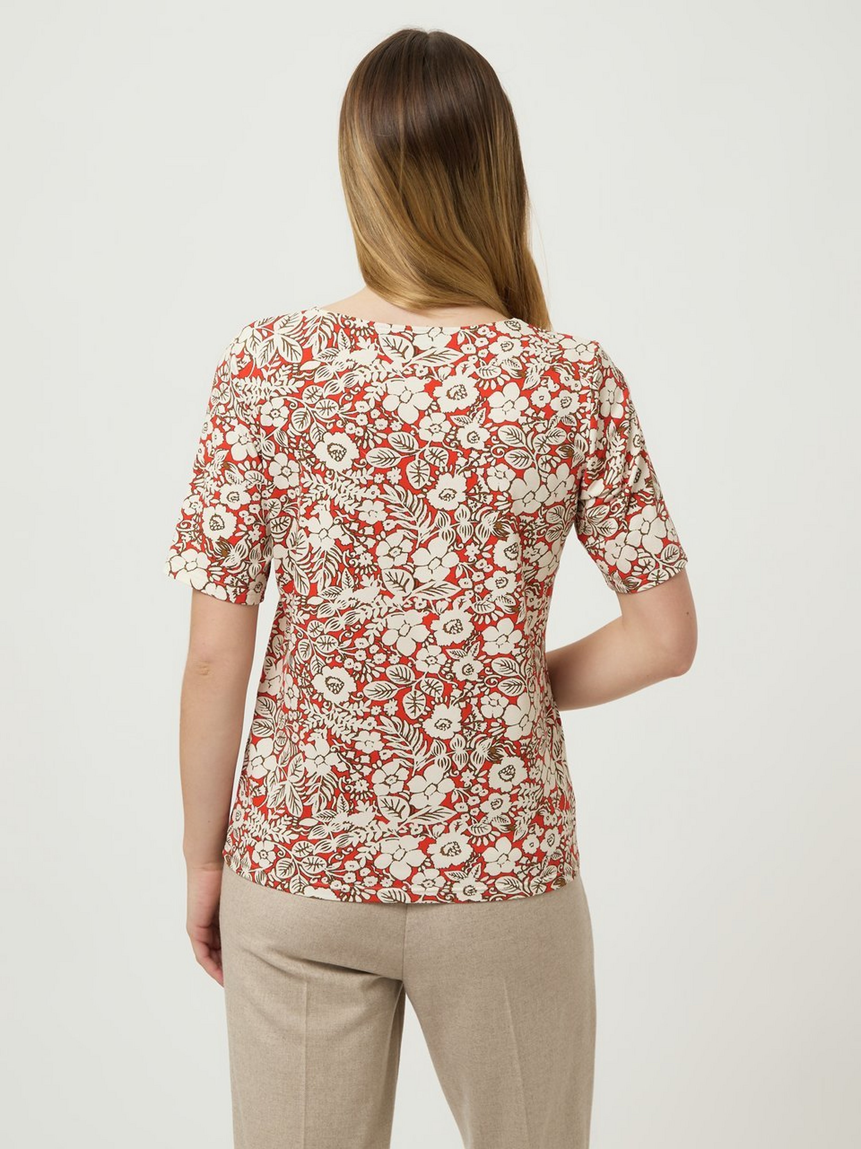 Rundhals-Shirt