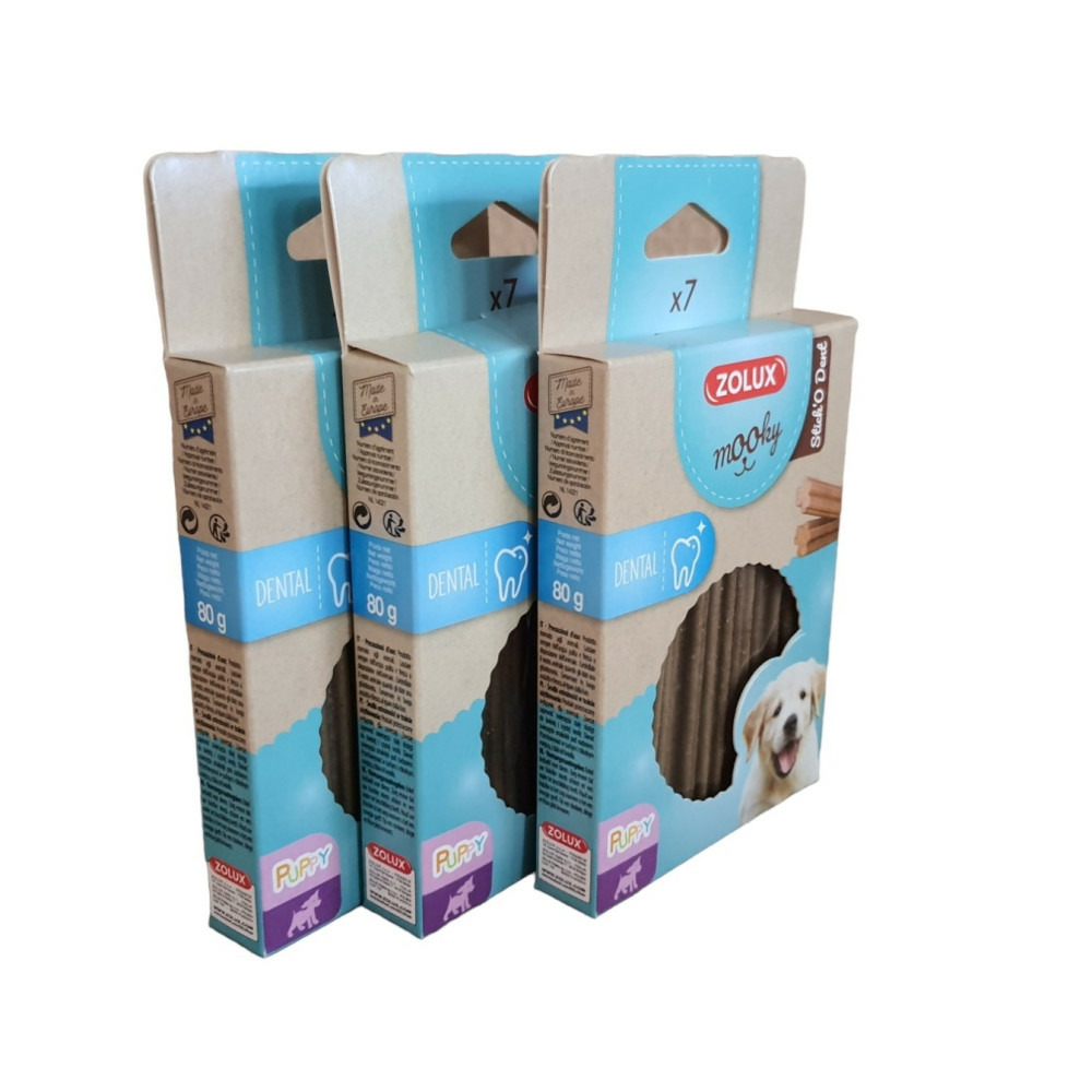 3 boites de 7 stick'o dent 