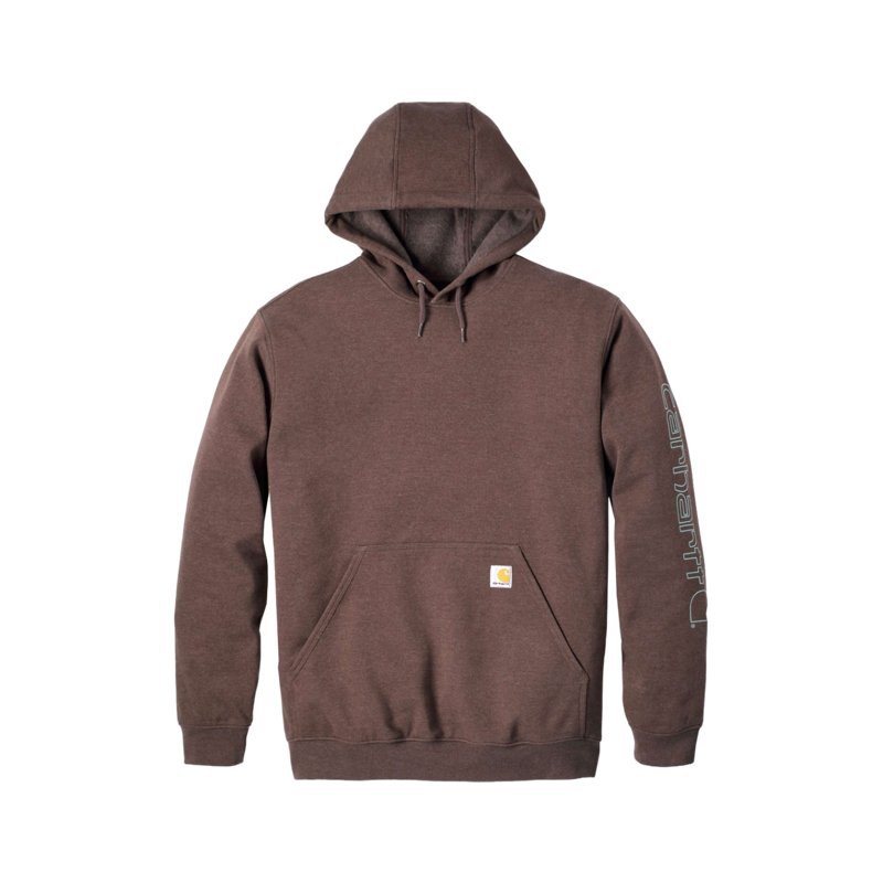 Sleeve Logo Hooded Sweatshirt