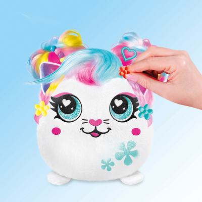 Canal Toys Airbrush Plush Hair'iffic Squishy Kosedyr Pal-Precious  17 cm