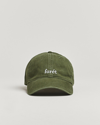 Forét Hawk Washed Cap Black