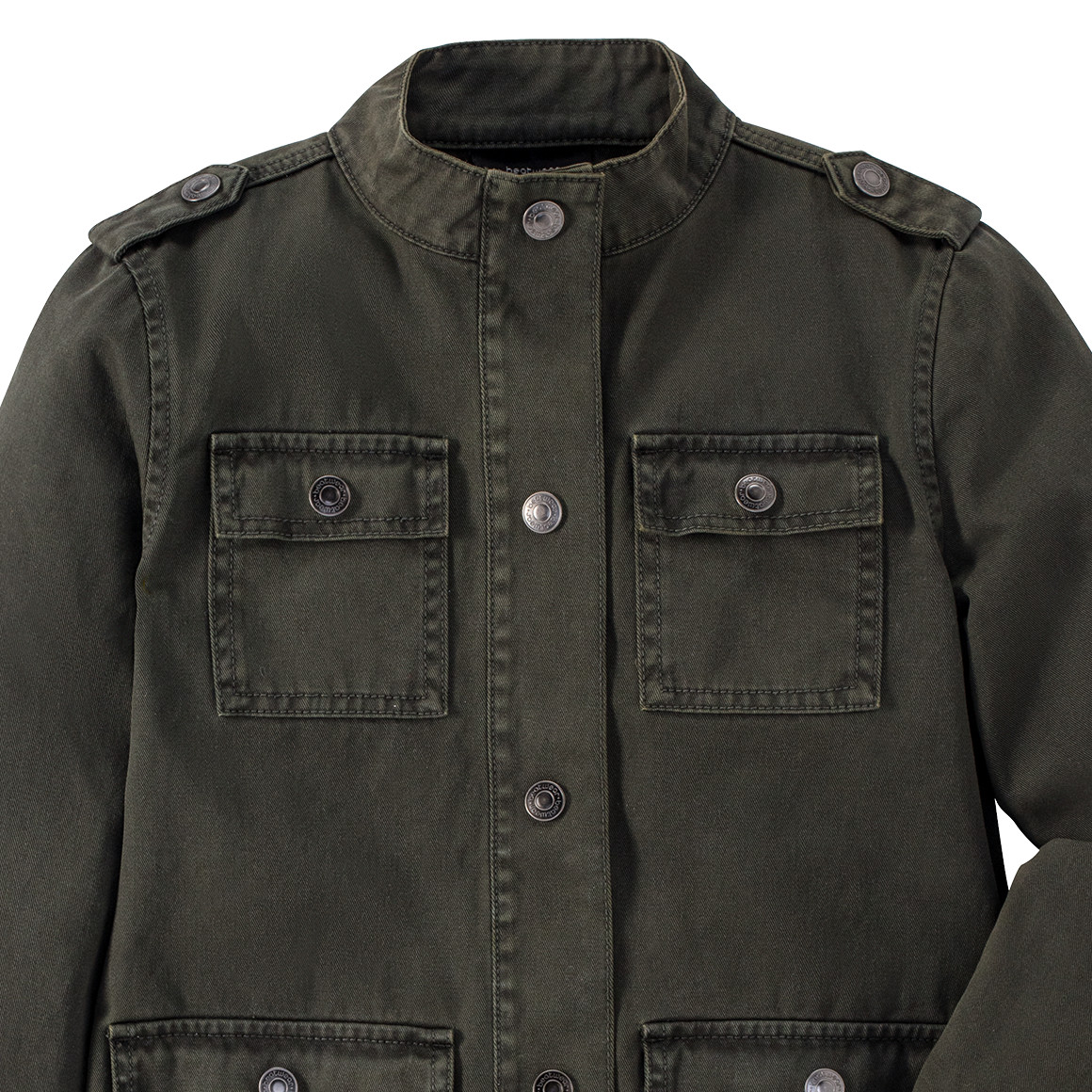 Beatwear Mädchen Jacke im Cargo-Style dunkeloliv