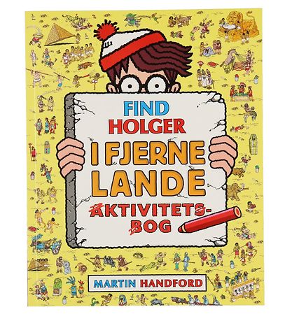 Alvilda Aktivitätsbuch - Find Holger I Fjerne Lande - Dänisch