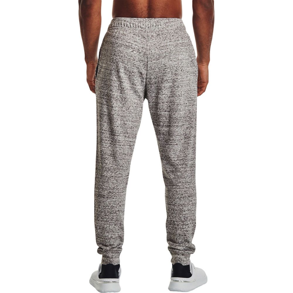 Under Armour RIVAL TERRY - Jogging Homme blanc