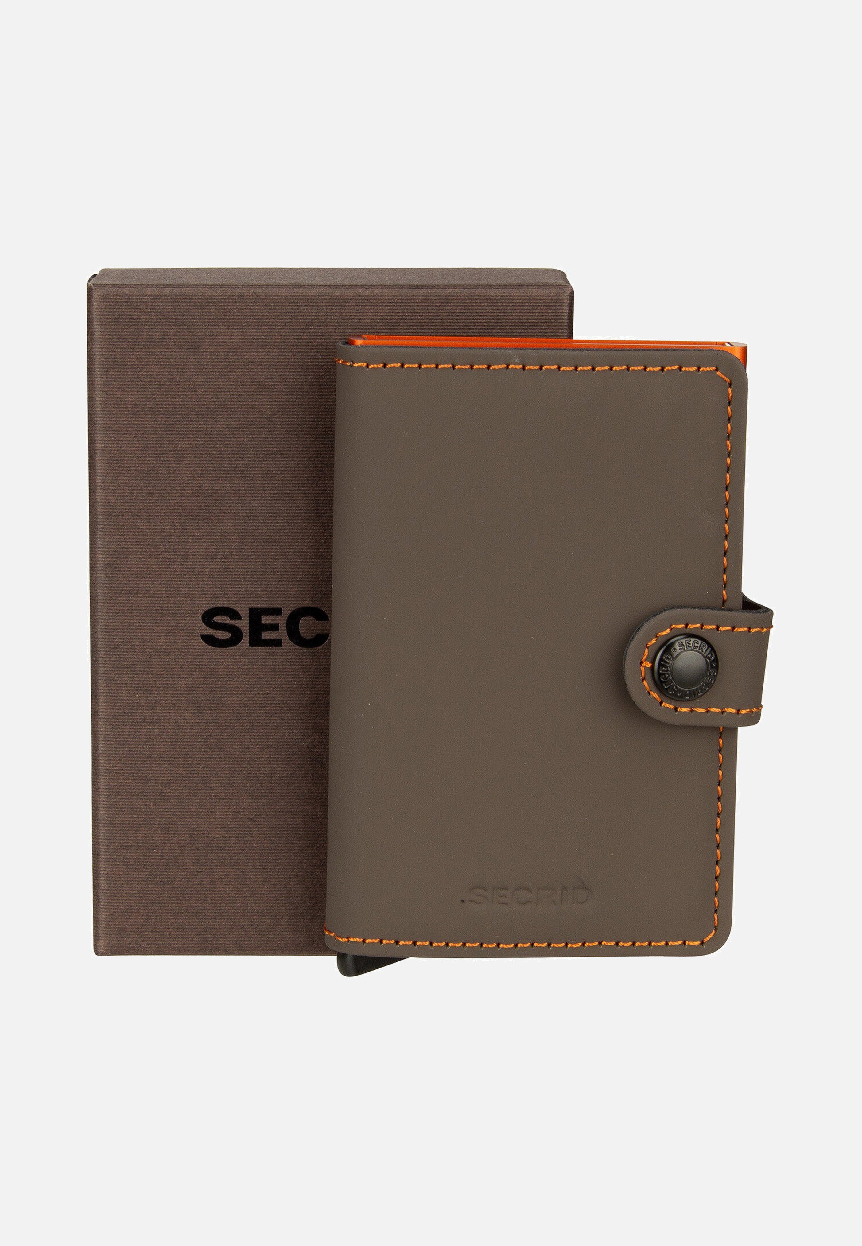 Miniwallet Matte Truffle-Orange - Portemonnaie