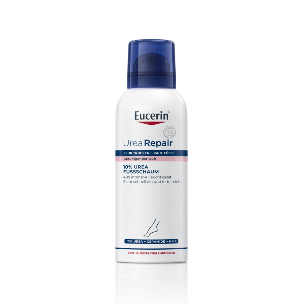 EUCERIN UreaRepair Fussschaum Schaum 10 % Urea Disp 150 ml