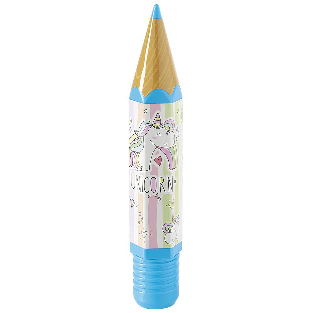 Boîte crayon avec crayon de couleur