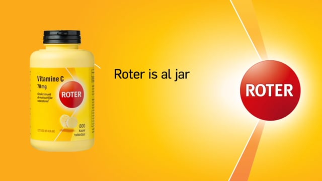 Roter Vitamine C & D Immuun Bruistabletten 40TB