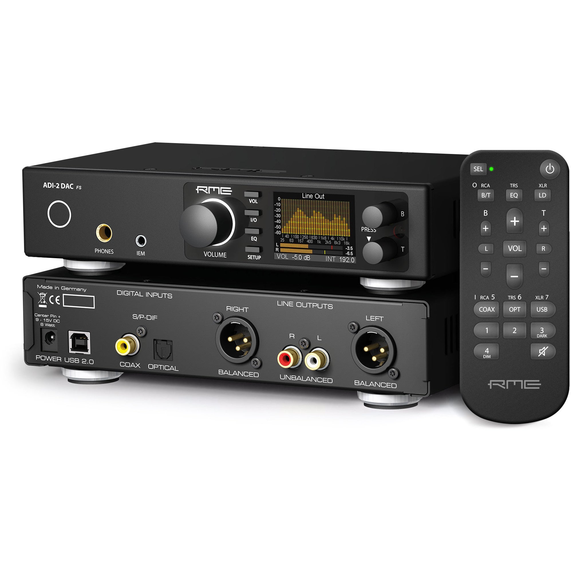 RME ADI-2 DAC FS DAC/hoofdtelefoonversterker